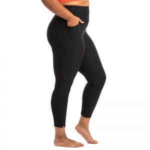 Oiselle Black Lux Go Anywhere 3/4 Tights